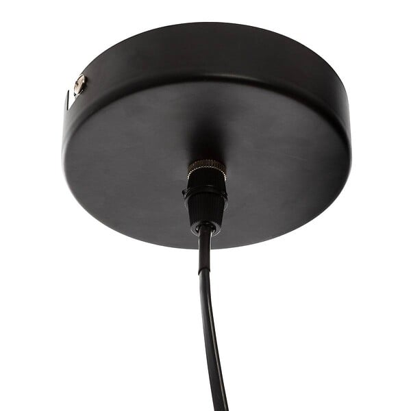 ATMOSPHERA - Luminaire Suspension en Verre Fumé D 21 cm - large