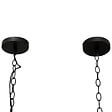 ATMOSPHERA - Luminaire Suspension 5 lampes en métal Noir L 93 cm - vignette