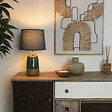 ATMOSPHERA - Lampe à poser en céramique bicolore H 43 cm - vignette