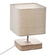 ATMOSPHERA - Lampe à poser en Bois de Pin H 21 cm - vignette