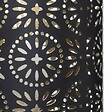 ATMOSPHERA - Lampe cylindrique en métal Noir et Or - vignette