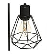 ATMOSPHERA - Lampe à poser en Métal filaire Noir H 46 cm - vignette
