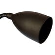 ATMOSPHERA - Lampe Pince en silicone et métal Noir - vignette