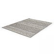 OVIALA - Tapis rectangulaire en polypropylène 160x230 cm gris - Urda - vignette