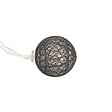 ATMOSPHERA - Guirlande décorative à piles 16 LED Boules en Coton D 3,5 x L 255 cm - Gris et Bleu - vignette