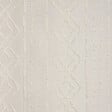 ATMOSPHERA - Voilage à œillets Beige Lin motif Jacquard 140 x 240 cm - vignette