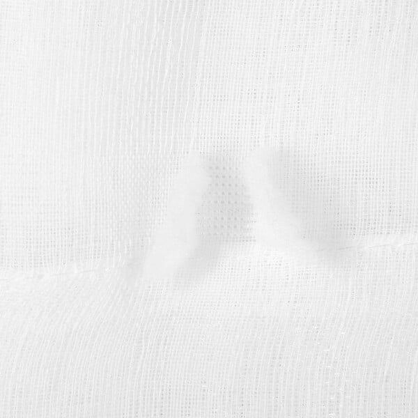 ATMOSPHERA - Voilage à œillets Blanc motif petits pompons 140 x 240 cm - large