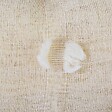ATMOSPHERA - Voilage à œillets Beige motif petits pompons 140 x 240 cm - vignette
