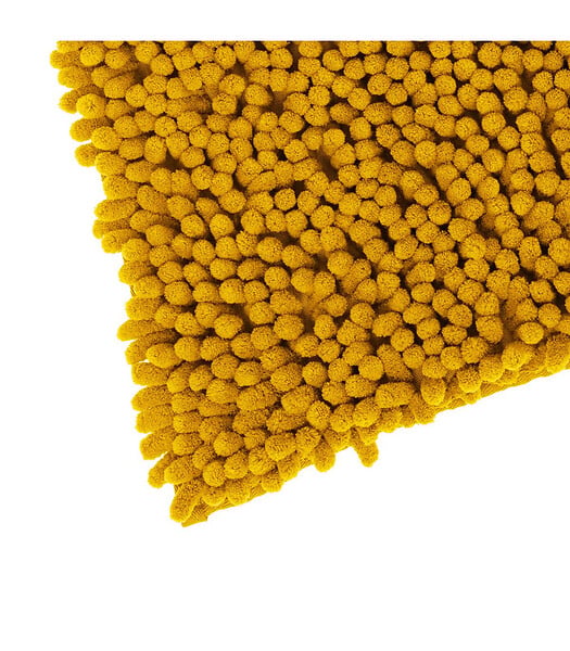 5 FIVE SIMPLY SMART - Tapis de Salle de bain Ocre chenille maxi confort 50 x 80 cm - large