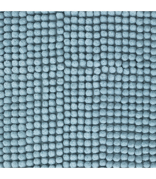 5 FIVE SIMPLY SMART - Tapis de Salle de bain Bleu Artic chenille 50 x 80 cm - large
