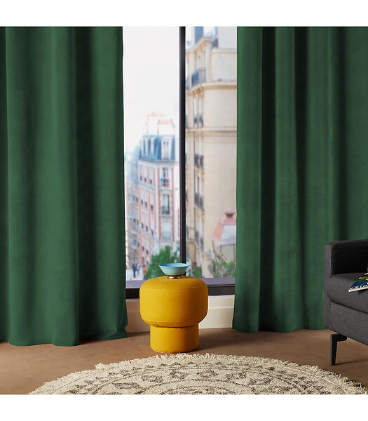 ATMOSPHERA - Rideau à œillets 140 x 260 cm Lilou Vert - large