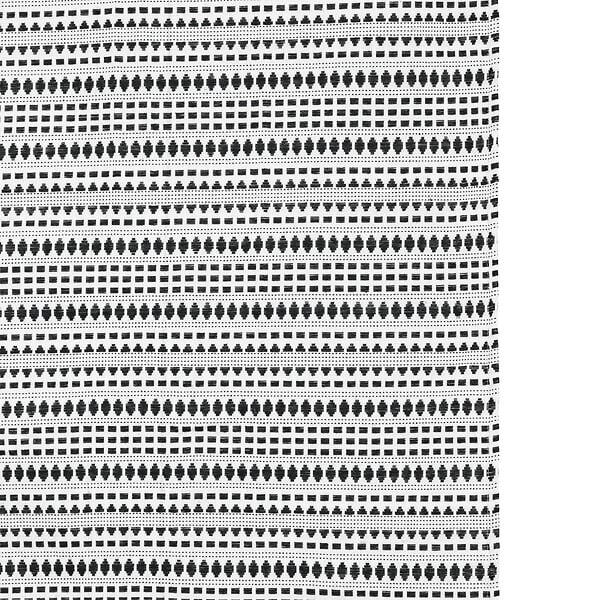 ATMOSPHERA - Rideau à œillets Jacquard Bleu Egéen 130 x 260 cm - large