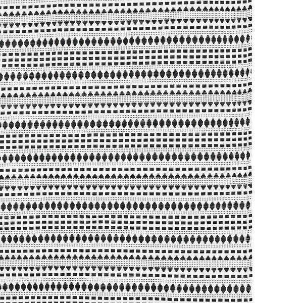 ATMOSPHERA - Rideau à œillets Jacquard Bleu Egéen 130 x 260 cm - large