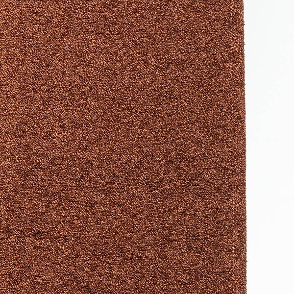 ATMOSPHERA - Rideau à œillets Occultant et Isolant effet bouclette Terracotta 140 x 260 cm - large