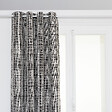 ATMOSPHERA - Rideau à œillets Occultant Gris Foncé et Beige Lin 140 x 260 cm - vignette