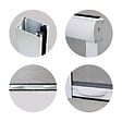 VOLET-MOUSTIQUAIRE - PACK ECO de 2 moustiquaires Enroulables ALU H220 cm x L160 cm Blanc - vignette