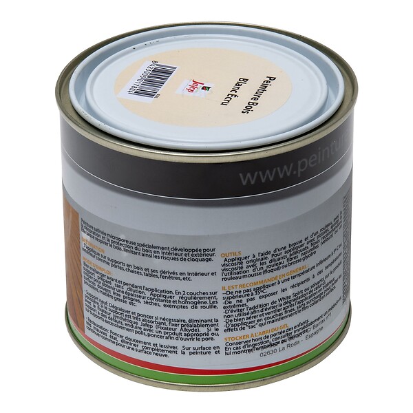 JAFEP - Peinture bois blanc écru 0,5l Jafep - large