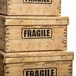 5 FIVE SIMPLY SMART - Lot de 6 Boites de rangement avec coins en métal  effet cagette - vignette