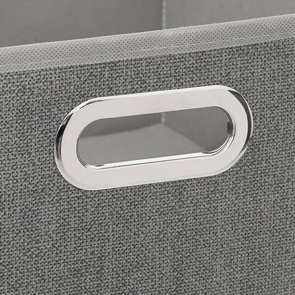 5 FIVE SIMPLY SMART - Boîte de rangement Gris clair chiné 31 x 31 x 15 cm - large