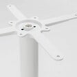 OVIALA - Pied de table haut en acier et fonte blanc Dover - Dover - vignette