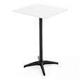 OVIALA - Pied de table en aluminium gris pour mange debout - Soho - vignette