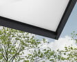 CANOPIA - Canopia Marquise de porte Sophia  XL  850X140 cm Gris Opale  Blanc - vignette