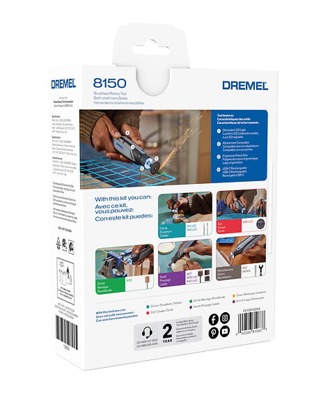 DREMEL - Outil multifonction Dremel 8150-20 - large