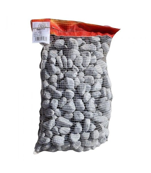 RACINE - Galet marbre gris Nevada 25-40mm, Filet de 20 kg - F-PAI074 - large