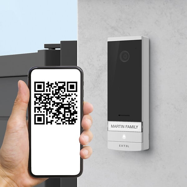 EXTEL - Visiophone connecté avec écran 7 pouces et touches tactiles - Extel - large