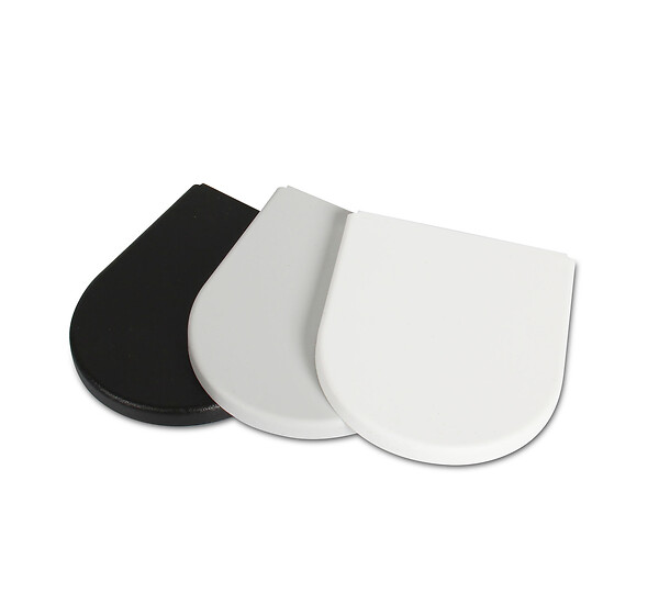 AVOSDIM - Cache latéral simple pour mécanisme store 32 - Gris - large