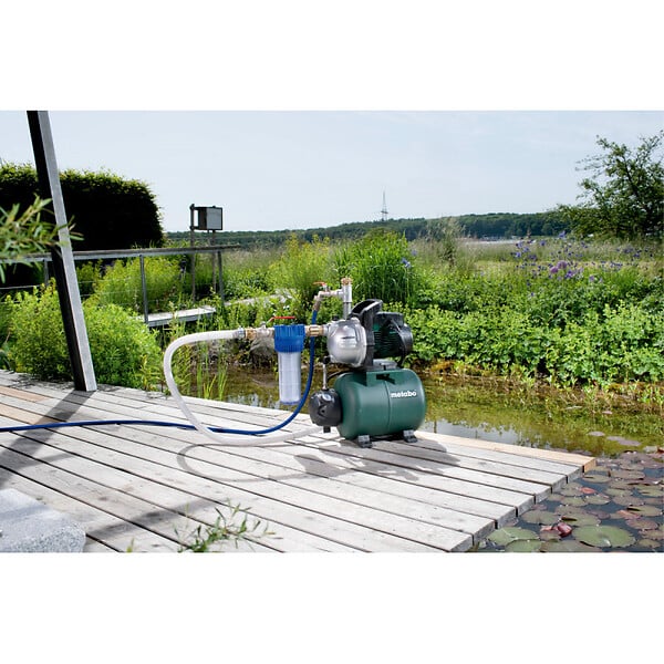 METABO - Surpresseur avec réservoir HWW 3300/25 G - 900W - hauteur de refoulement max. 45m - large