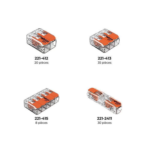 WAGO - L-BOXX® Micro 93 bornes WAGO 221 4mm² dont InLine - large