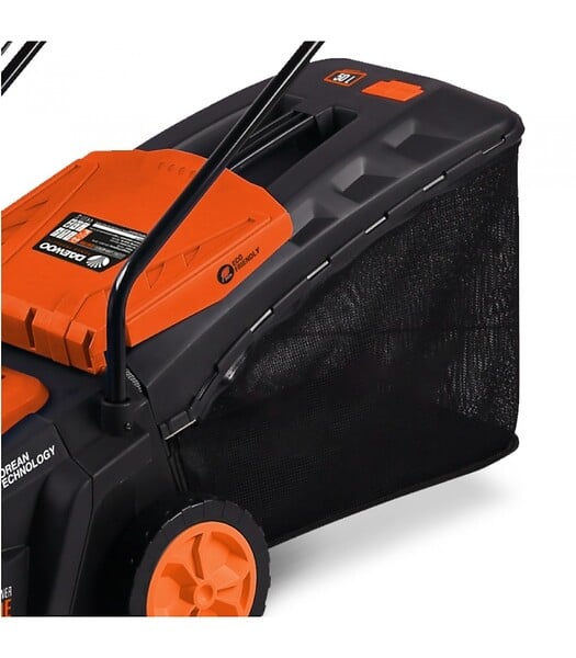 DAEWOO - Tondeuse électrique filaire DAEWOO 1500W pour jardin jusqu'à 500m², Lame 36cm, Sac de 50L - DLM1700E - large
