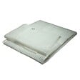 TECPLAST - Bâche de protection 4 x 10 m Armée Transparente polyéthylène 170g/m² - vignette