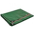 TECPLAST - Bâche de jardin 2 x 3 m Verte et Marron Traitée Anti UV Polyéthylène 250g/m² KZ GARDEN - vignette