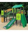 RACINE - Paillis couleur VERT aire de jeux R Play 5/30mm, sac 50 l - RPL026 - vignette