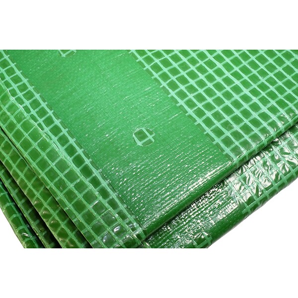 TECPLAST - Toile 4 x 3 m pour pergola et tonnelle VERTE Polyéthylène 170g/m² Poids 2,04kg KZ GARDEN - large
