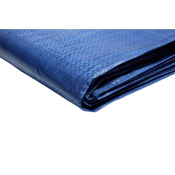TECPLAST - Bâche de jardin 4 x 5 m  Bleue polyéthylène 80g/m² - large