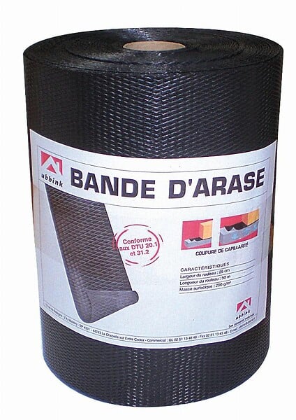 UBBINK - Bande d'arase UBBINK - 250 mm x 50 m - 3.6 kg - 534100 - large