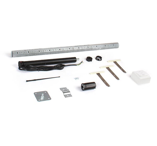 AVOSDIM - Kit axe motorisé pour volet filaire Avosdim ø40mm - large