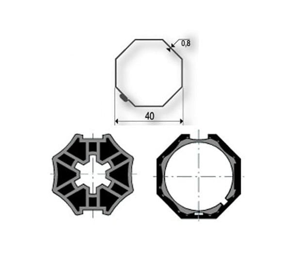 SOMFY - Kit remplacement moteur volet Somfy ALTUS 40 RTS 1023297 9/16 - large