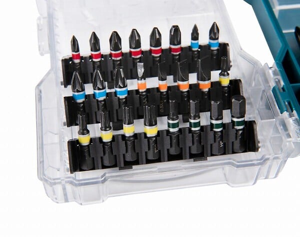 MAKITA - Coffret d'embouts MAKITA E-07076 25 et 50 mm (32 pièces) - large