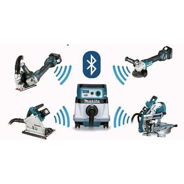 MAKITA - Scie radiale MAKITA DLS111ZU 36 V 2 x 18 V Li-Ion Ø 255 mm (vendu sans batterie) - large