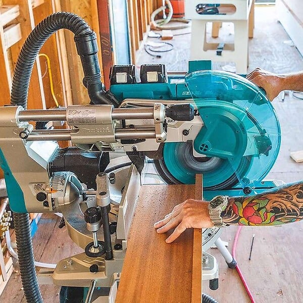 MAKITA - Scie radiale MAKITA DLS211ZU 36V (2x18V) Li-Ion Ø 305 mm (vendu sans batterie) - large
