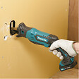 MAKITA - Scie sabre 10.8 V CXT -  - avec 2 batteries 12V 4.0 Ah - chargeur - MakPac - JR103DSMJ - vignette