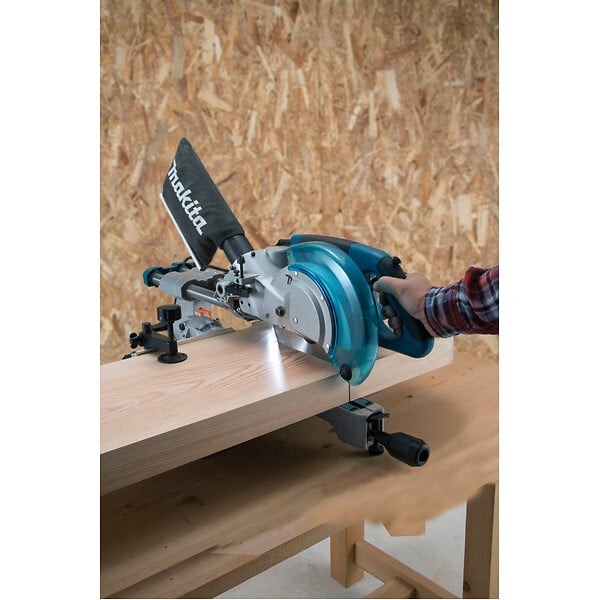 MAKITA - Scie à onglet radiale MAKITA LS0815FLN - 1400W - Ø 216mm - large
