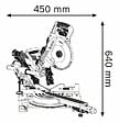 BOSCH - Scie radiale à onglet GCM 8 SDE 1600W Ø216mm -  - 0601B19200 - vignette