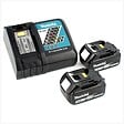 MAKITA - Scie circulaire MAKITA DHS680RTJ 18 V Li-ion Ø 165 mm ( 2 x 5,0 Ah) - vignette