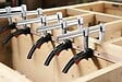 BESSEY SER - Presse légère à serrage rapide Kliklamp - BESSEY - serrage 200 mm - saillie 80 mm - Rail 20x5 mm - KLI20 - vignette