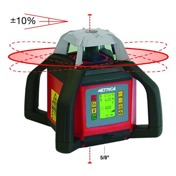 METRICA - Laser rotatif Incligrad 2 METRICA - 61345 - large